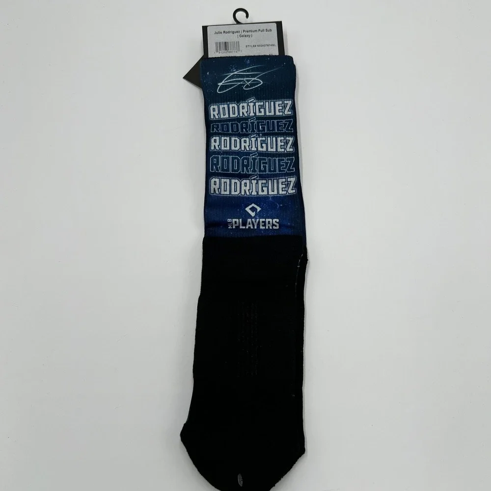 Strideline‎ Julio Rodriguez Seattle Mariners Galaxy Premium Full Sub Socks M/L